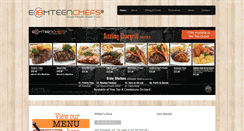 Desktop Screenshot of eighteenchefs.com